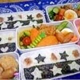 すぐ出来る　☆　のりパンチ弁当(ごはん部分)　☆